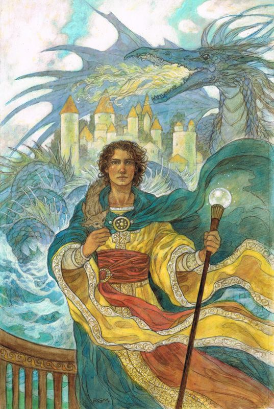 A Wizard of Earthsea. Image by Rebecca Guay