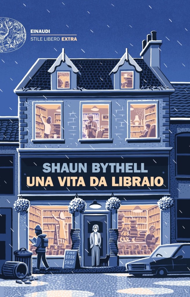 Copertina del libro Una vita da libraio di Shaun Bythell. Edizioni Einaudi stile libero